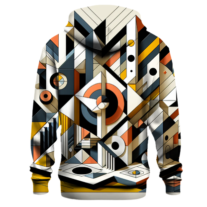 Modern Geometric Style Hoodie