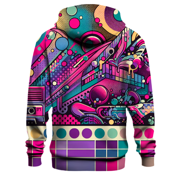 Retro Graffiti Fun Hoodie