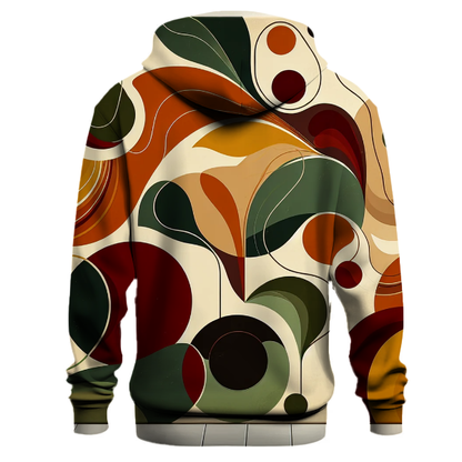 Retro Earthy Tones Hoodie Hoodie Designs