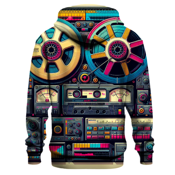 Retro Tape Deck Fusion Hoodie