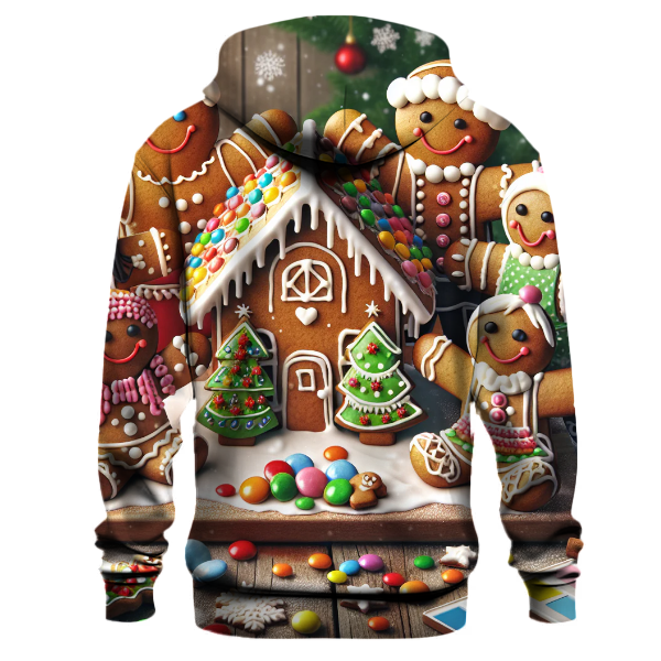 Cute Gingerbread Family Hoodie