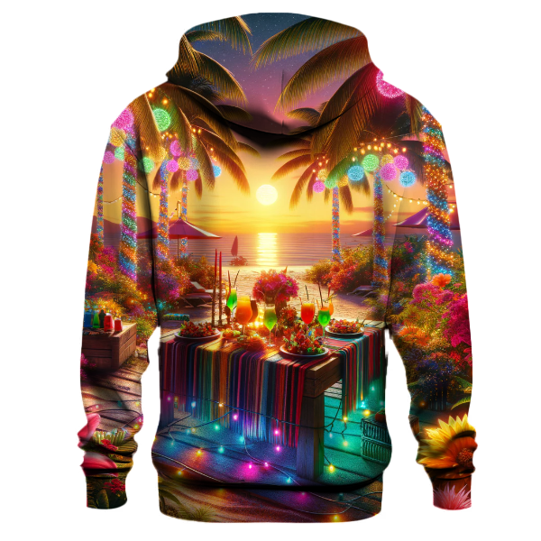 Tropical Christmas Paradise Hoodie