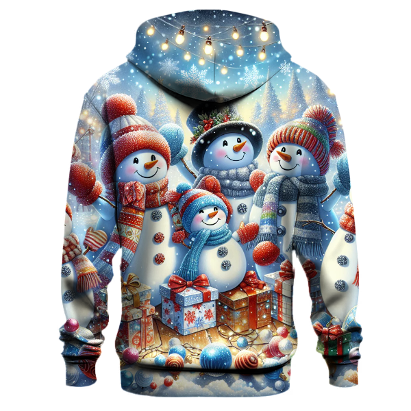 Frosty Friends Winter Celebration Hoodie