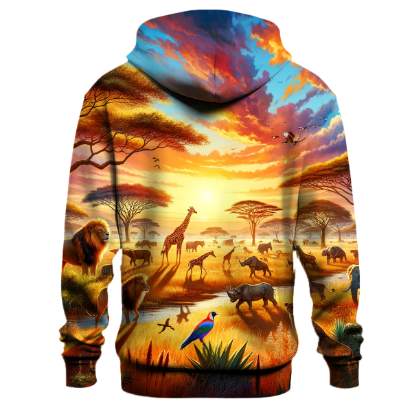 Majestic African Safari Hoodie