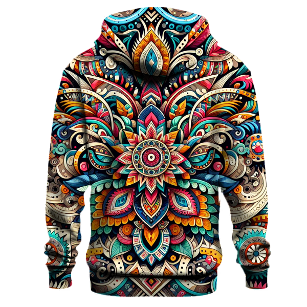 Tribal Patterns and Textures Hoodie