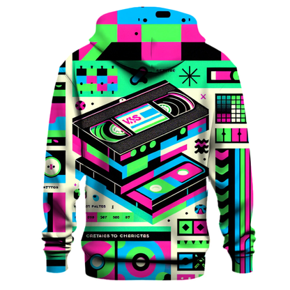 VHS Retro Vibes Hoodie