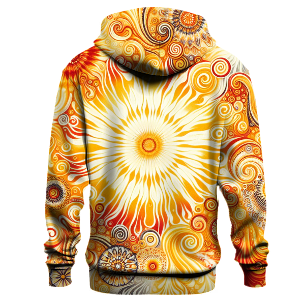 Sunshine Bliss Tie-Dye Hoodie