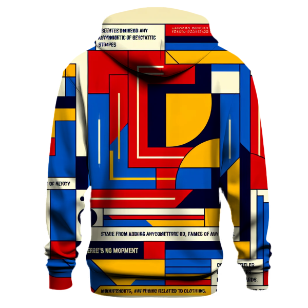 Bold Retro Geometric Hoodie