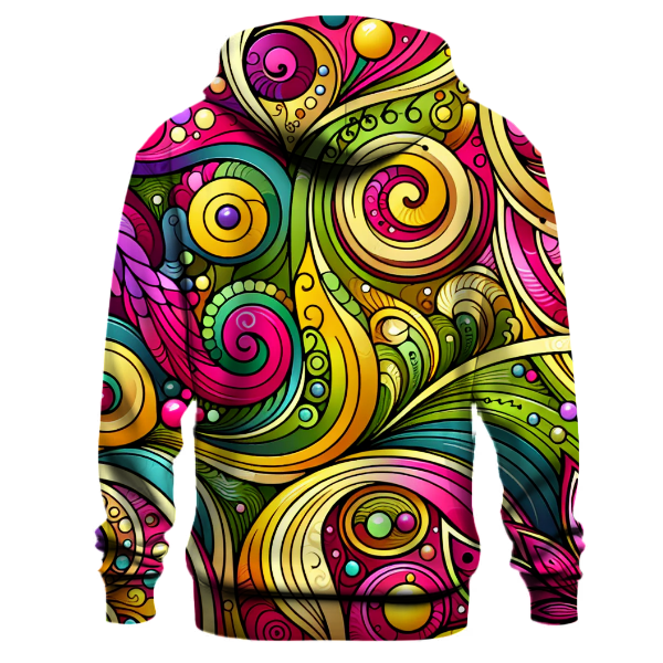 Floral Fusion Hoodie