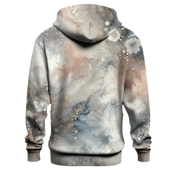 Iridescent Pearl Tie-Dye Hoodie