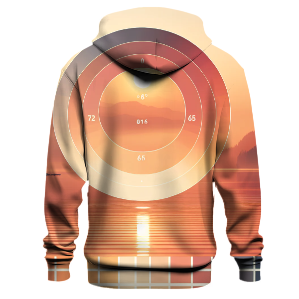 Sunset Reflection Gradient Hoodie