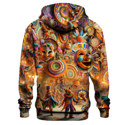 Artistic Carnival Delight Hoodie