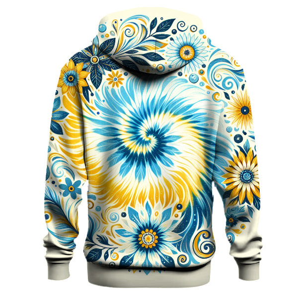 Sunny Skies Tie-dye Design Hoodie