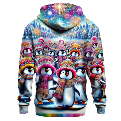 Cozy Penguin Parade Hoodie