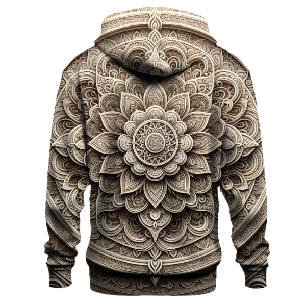 Tranquil Zen Mandala Hoodie