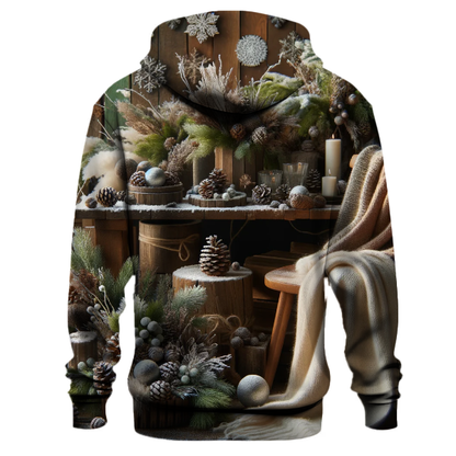 Rustic Winter Wonderland Hoodie