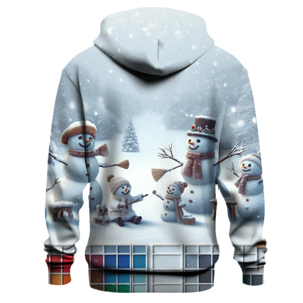 Snowman Family Hoodie