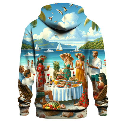 Coastal Christmas Retreat Hoodie