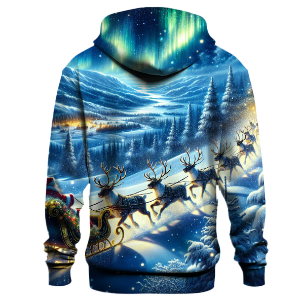 North Pole Sleigh Ride Hoodie