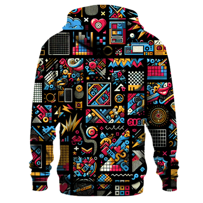 Graffiti Pop Fusion Hoodie