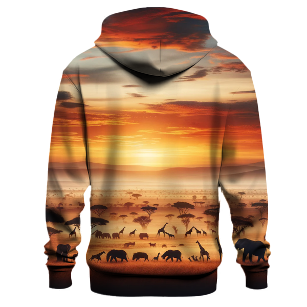 African Safari Vista Hoodie