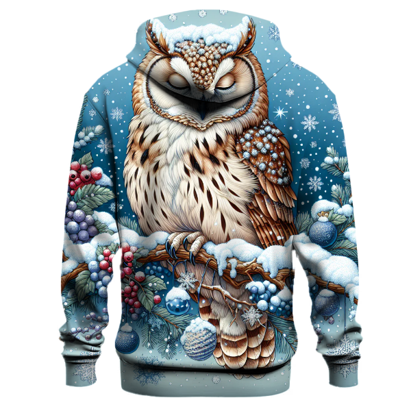 Charming Winter Owl Hoodie