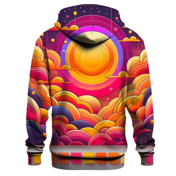 Vibrant Summer Sunset Hoodie