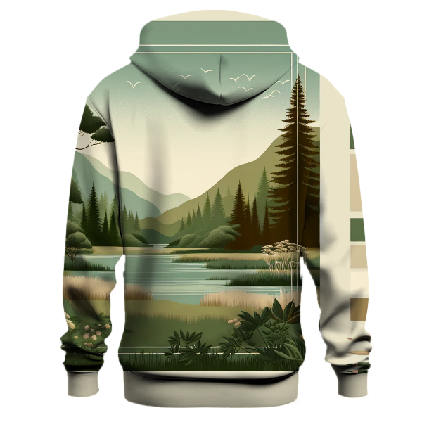 Peaceful Forest Retreat Hoodie