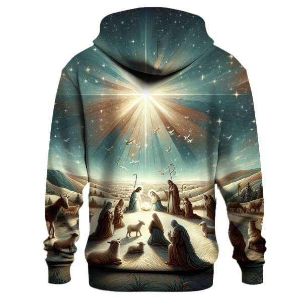 Starlit Nativity Night Hoodie