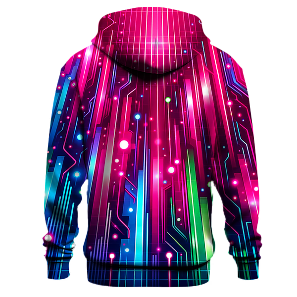 Neon Lights Gradient Hoodie