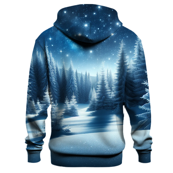 Peaceful Winter Night Hoodie