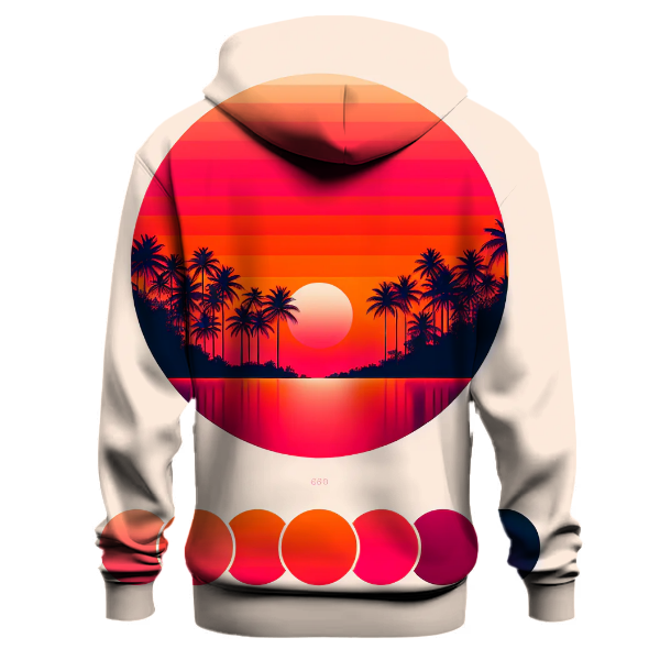 Tropical Sunset Drift Hoodie