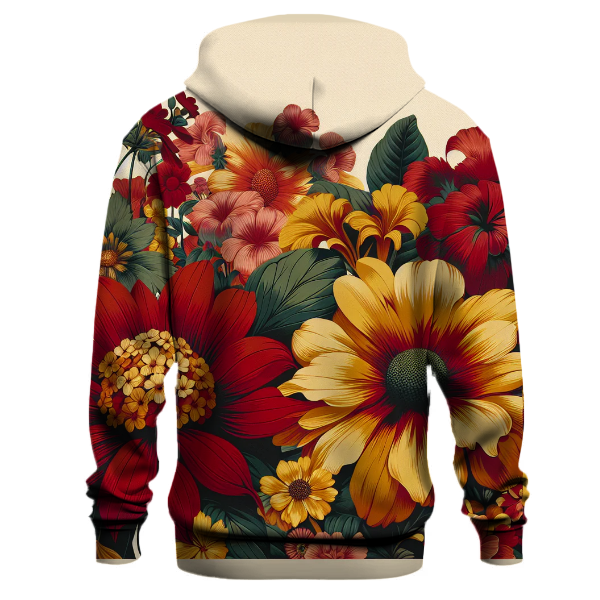 Bold Floral Vibes Hoodie