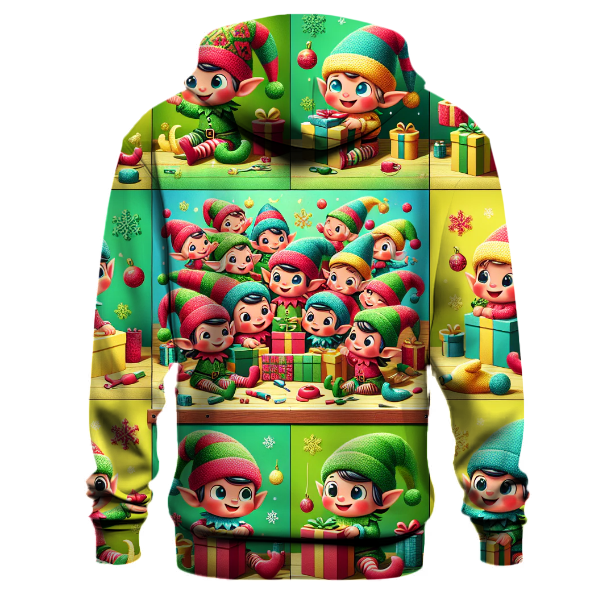 Whimsical Elf Squad Hoodie