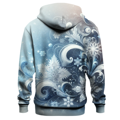 Christmas Whimsy with Snowflakes Hoodie