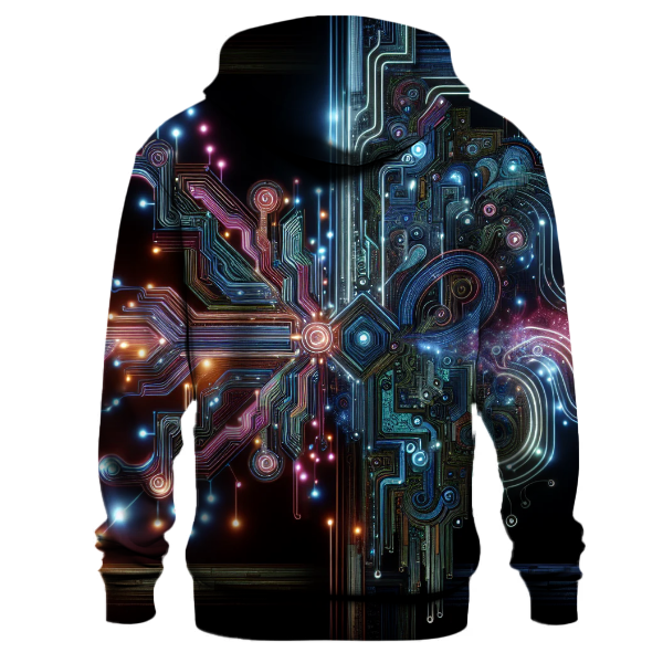 Futuristic Tech Dreams Hoodie