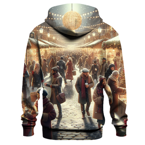 Cheerful Christmas Market Hoodie