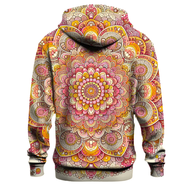 Radiant Floral Mandala Hoodie