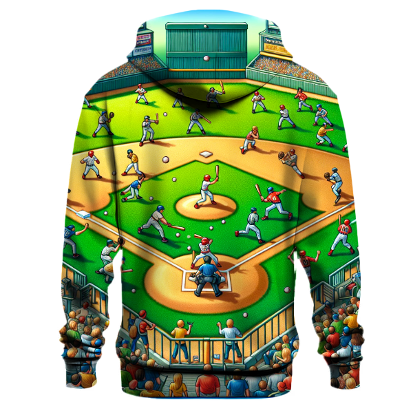 Baseball Diamond Classic Hoodie