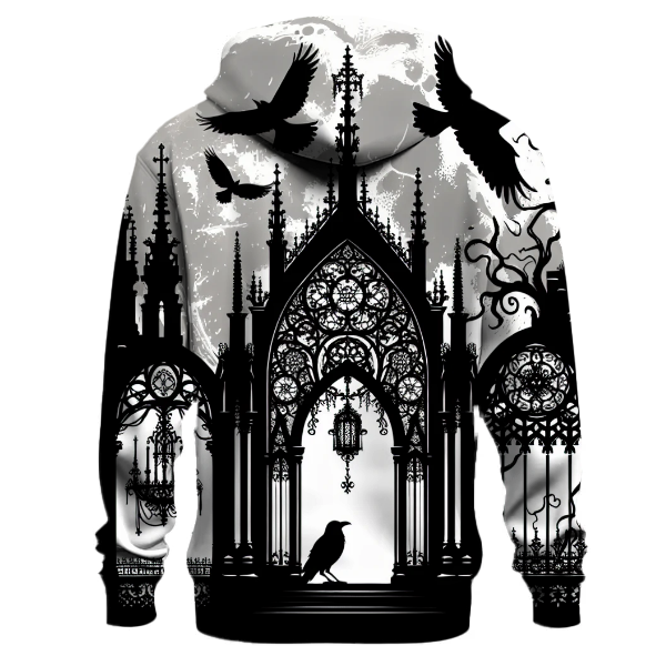 Gothic Elegance Enigma Hoodie