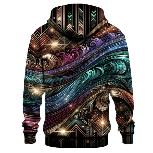 Glitter Groove Illusion Hoodie Custom Hoodies