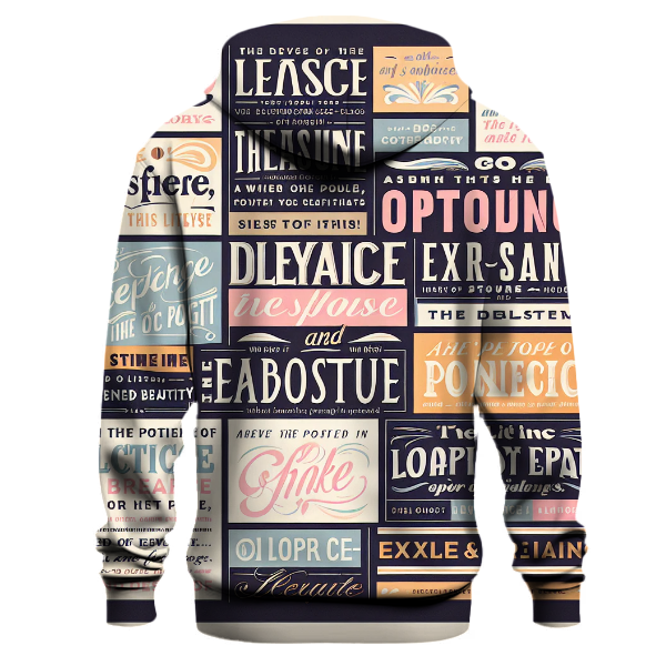 Classic Literary Quotes Hoodie