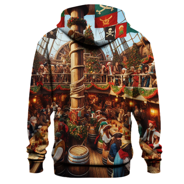 Pirate Christmas Treasure Hunt Hoodie