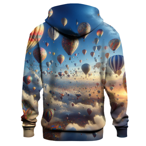 Whimsical Balloon Voyage Hoodie