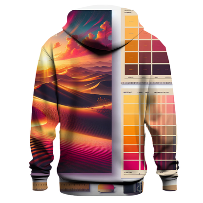 Colorful Desert Dunes Hoodie