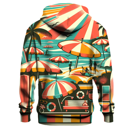 Vintage Beach Party Hoodie