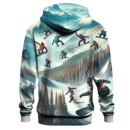 Snowboarding Heights Hoodie