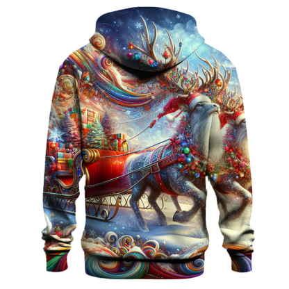 Reindeer Sleighing Team Hoodie