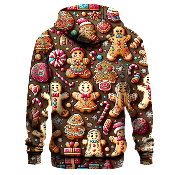 Jolly Gingerbread Friends Hoodie