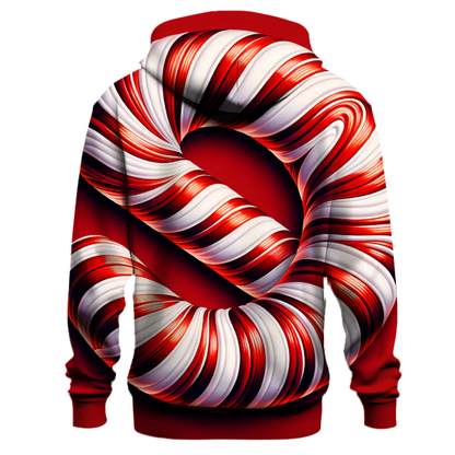 Festive Candy Cane Stripes Hoodie